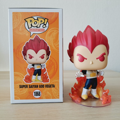 Funko Pod Dragon Ball Vegeta Super Saiyajin Dios 1868