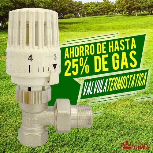 Válvula Y Cabezal Termostático Heat Flow. Ahorre 25% De Gas