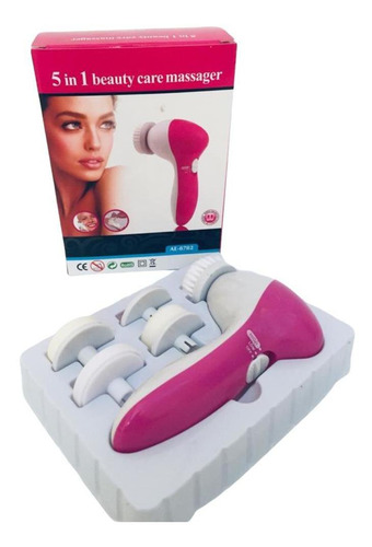Imagem 4 de 5 de Massageador Elétrico Facial Escova Limpeza Esfo 5 Em 1 K7383