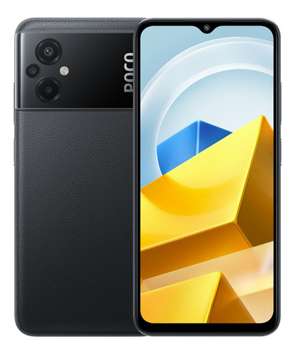Xiaomi Pocophone Poco M5 (5 Mpx) Dual SIM 64 GB black 4 GB RAM