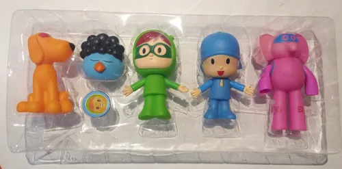 Pocoyo Muñecos Juguetes Set Coleccion Pato Dibujitos Blister