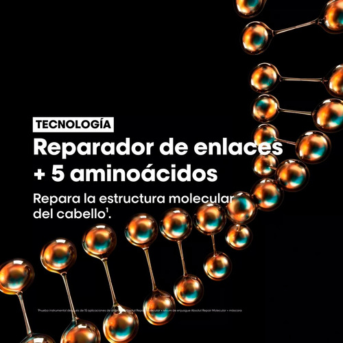 Loreal Absolut Repair Molecular Máscara Reparadora X 500ml