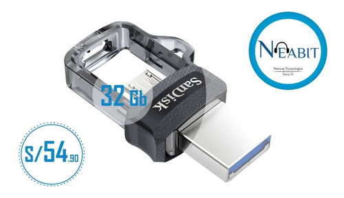 Memoria Usb Dual Otg 32 Gb Sandisk 3.0