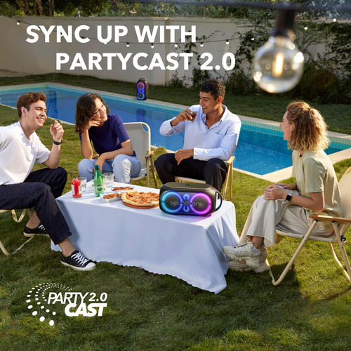 Altavoz Portátil Soundcore De 120 W Con Partycast, Espectácu