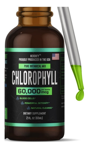 Clorofila 1000 Mcg Herbify - mL a $2648