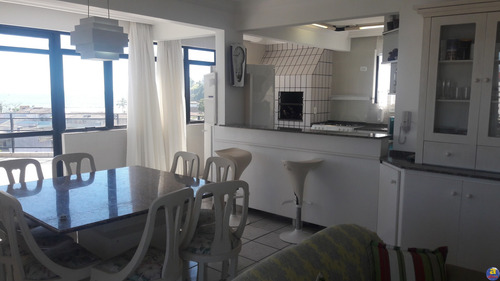 Imagem 4 de 30 de Guaratuba - Pr Praia Central. Ótimo Apartamento Cobertura Duplex Para Alugar Com Vista Para O Mar. - Ap00847 - 70337206