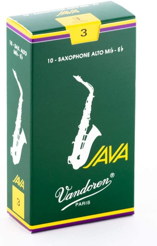 Sr263 A  O Sax Java Cañas Fu Za 3 Caja De 10