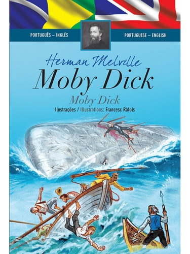 Moby Dick, de Melville, Herman. Série Clássicos bilíngues Ciranda Cultural Editora E Distribuidora Ltda., capa dura em português, 2016
