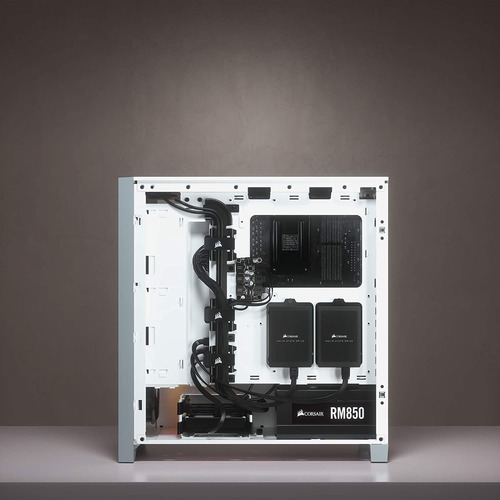 Imagen 8 de 10 de Gabinete Gamer Corsair Icue 4000x Rgb, Mid Tower Atx