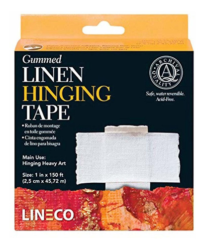Lineco Acid-free Gummed Linen Tape 1 In.