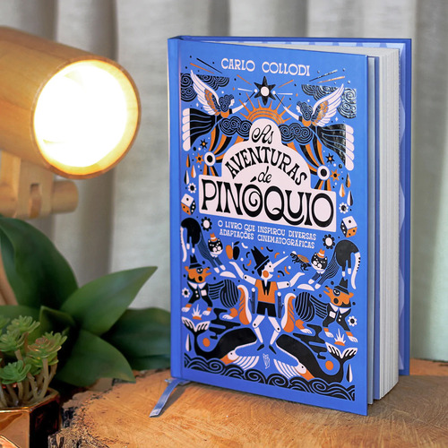 As Aventuras De Pinóquio, De Carlo Collodi. Editora Wish, Capa Dura Em Português, 2022