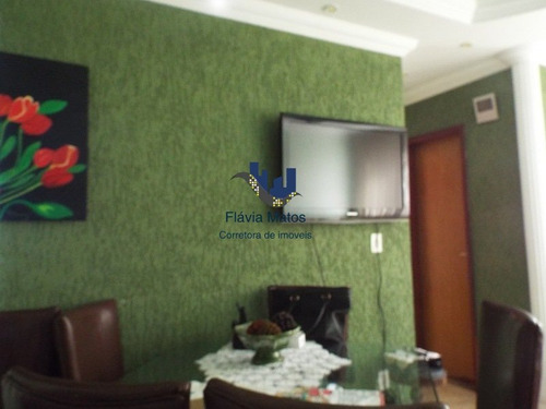 Imagem 2 de 13 de Apartamento Com 2 Quartos Para Comprar No São Benedito Em Santa Luzia/mg - 976