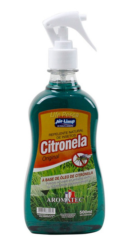 Repelente Gatilho À Base De Óleo Citronela Aromatec - 500ml