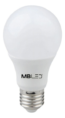 Lampada Superled 12w Bivolt Luz Branca Fria 6500k Mbled Cor da luz Branco-frio 110V/220V (Bivolt)