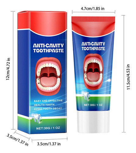 Repara La Caries, Blanquea Los Dientes, Combate La Caries, L