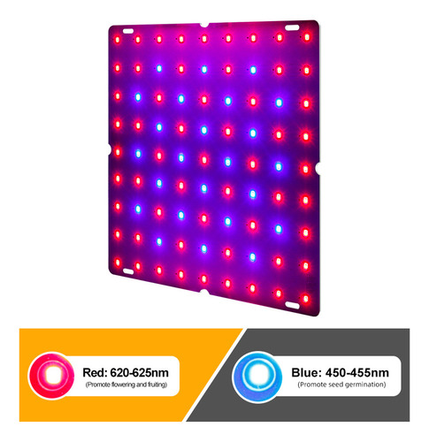 Lâmpada De Crescimento, Painel Led, Espectro De Luz De Estuf