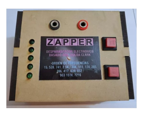 Zapper Solfeggio Desparasitador Electrónico Clark 