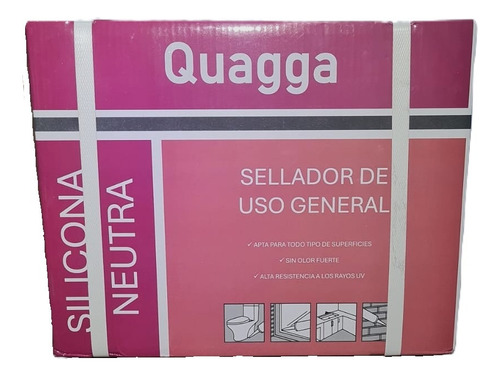 Silicona Neutra Transparente Quagga