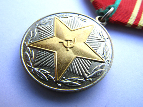 Medalla Militar Soviética 15 Años Excelente Servicio Orignal (Usado)