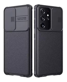 Para Samsung Galaxy S21 Ultra - Case Nillkin Camshield
