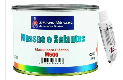 Masilla Para Plastico M500 Componente A + B