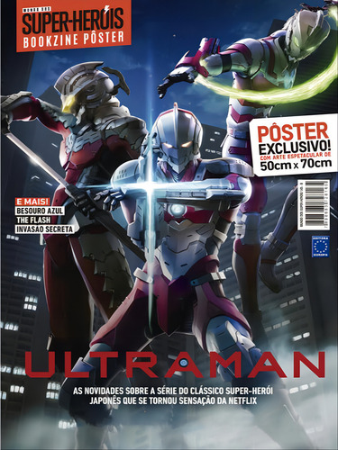 Superpôster Mundo Dos Super-heróis - Ultraman, De Editora Europa. Editorial Europa, Capa Mole, Edição 2023-07-14 00:00:00 Em Português