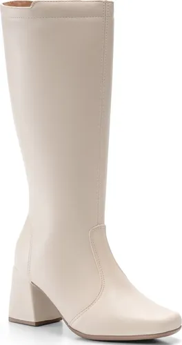 Lumiss Bota Salto Alto Cano Alto
