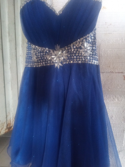 Vestido De Gala Azul Rey | MercadoLibre 📦