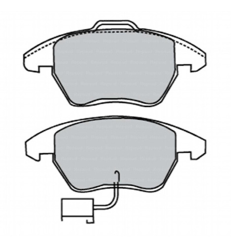 Pastillas De Freno Delanteras Audi A3 Sportback 1600cc 2008