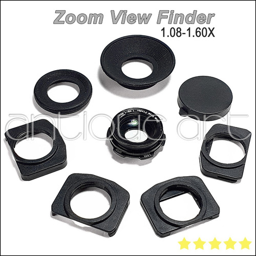 A64 Zoom View Finder Ocular Magnificacion Canon Nikon Fuji (Usado)