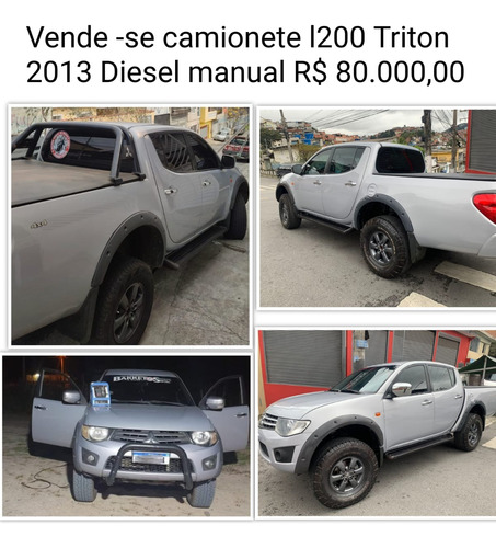 Mitsubishi L200 3.2 Triton Gl Cab. Dupla 4x4 4p