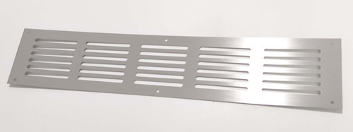 Imagen 3 de 9 de Rejillas Para Ventilación Acero Inox 50 X 10cm Mueble Horno