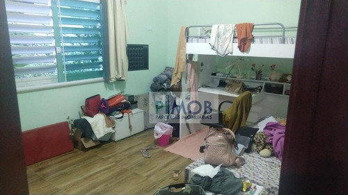 Ampla Casa,em Rua Tranquila De Botafogo - Ca0094
