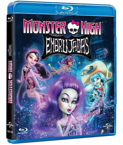Monster High Embrujadas Haunted Pelicula Blu-ray