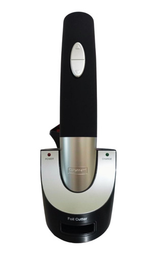 Cuisinart Cwo-50: 2 En 1 Aireador Y Descorchador de vino Negro