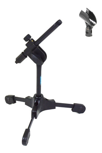 Pedestal Mini Girafa P/ Microfone De Mesa Studio Bumbo Ask