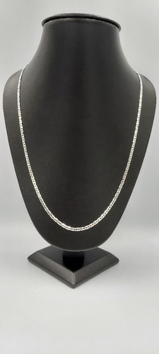 Cadena Estilo Gucci Unisex De Plata Fina Ley .925 55cm X 2mm