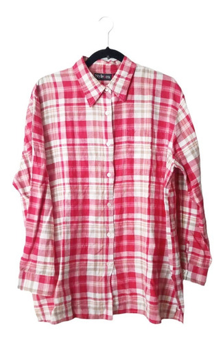 Camisa A Cuadros Para Dama Style & Co. Talla L