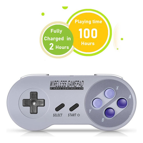 Controlador Inalambrico Para Mini Snes (edicion Clasica)/min