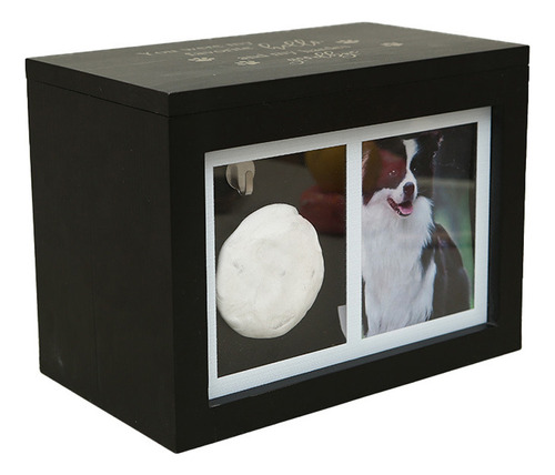 Urna Frame Para Mascotas, Sello Conmemorativo De Madera Con