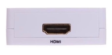 Imagen 3 de 4 de Hdmi A Rca Convertidor De Señal 1080p Hd, Tv Pc Laptop