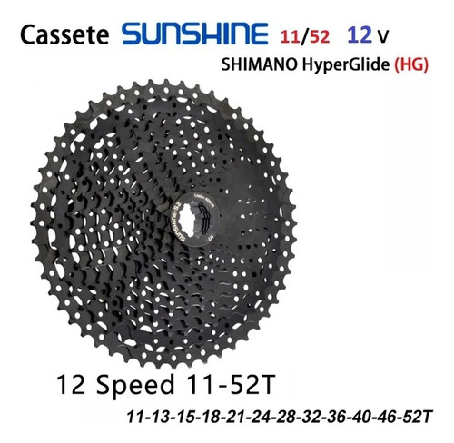 Kit Deore M6100 12v Cassete Hg 11/52t