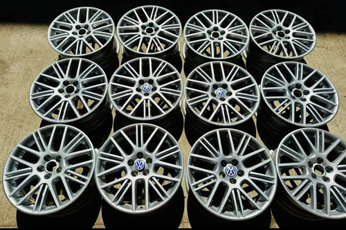 Rin Exor 17x7 Barren 5-100 Origi Clasico Gli N/s Vende Suelt Negro Pulido (Usado)