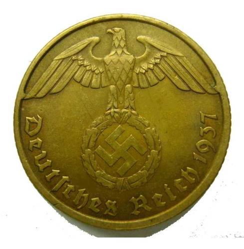 Tp Alemania Antigua Moneda De 10 Reichspfennig Vea Las Fotos
