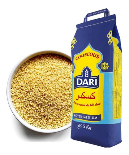 Cous Cous Dari Premium 5 Kg Trigo Marruecos