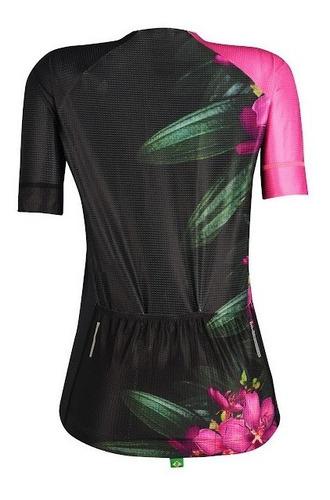 Imagem 2 de 6 de Camisa Ciclismo Feminina Mauro Ribeiro Bloom Roxa