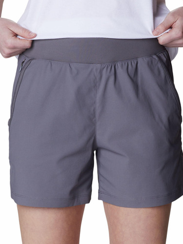 Short Mujer Leslie Falls Gris Columbia