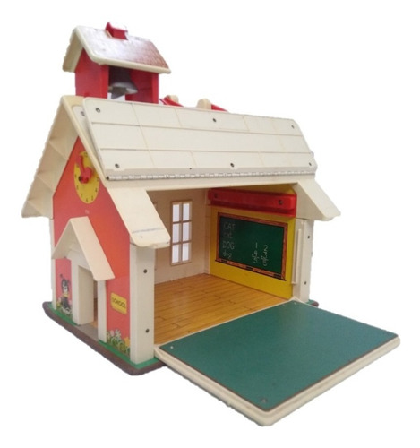 Fisher Price Little People Play Family School House 1974