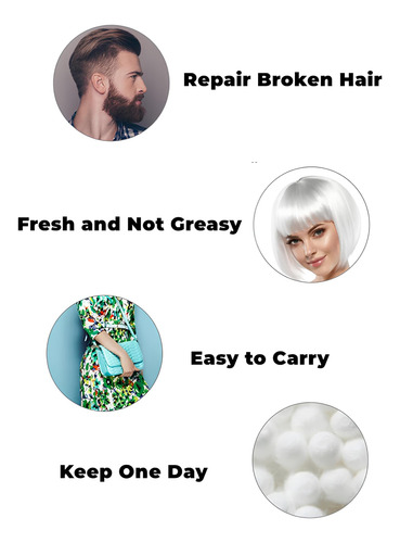Barra De Cera Para El Cabello, 75 G/2.7 Oz Cera Para El
