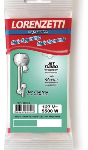 Resistencia Jet Control/jet Turbo 5500w/127v Lorenzet